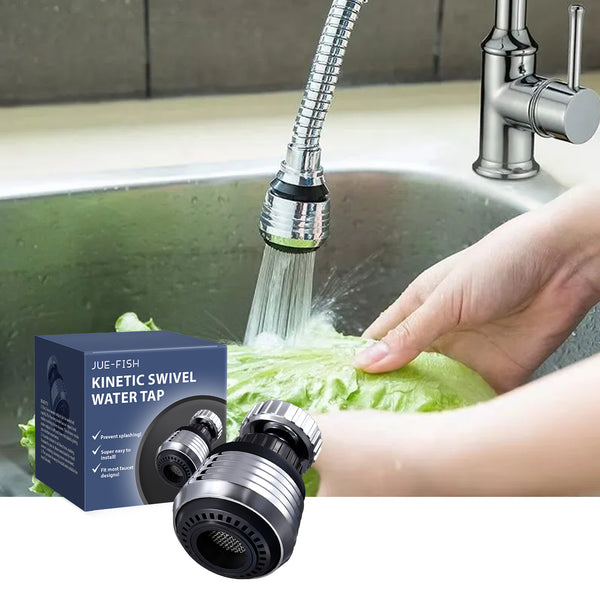 360 Rotate Kitchen Faucet Bubbler Water Saving Pressure Filter Tap