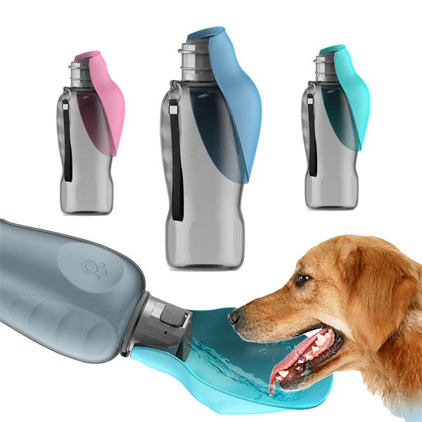 800ml Dogs Foldable Drinking Bowl Water Bottle